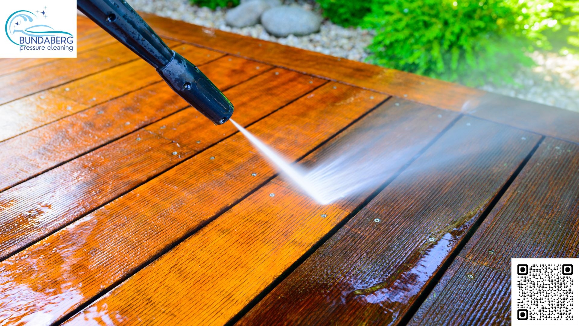 How does Bundaberg Pressure Cleaning handle tough stains?