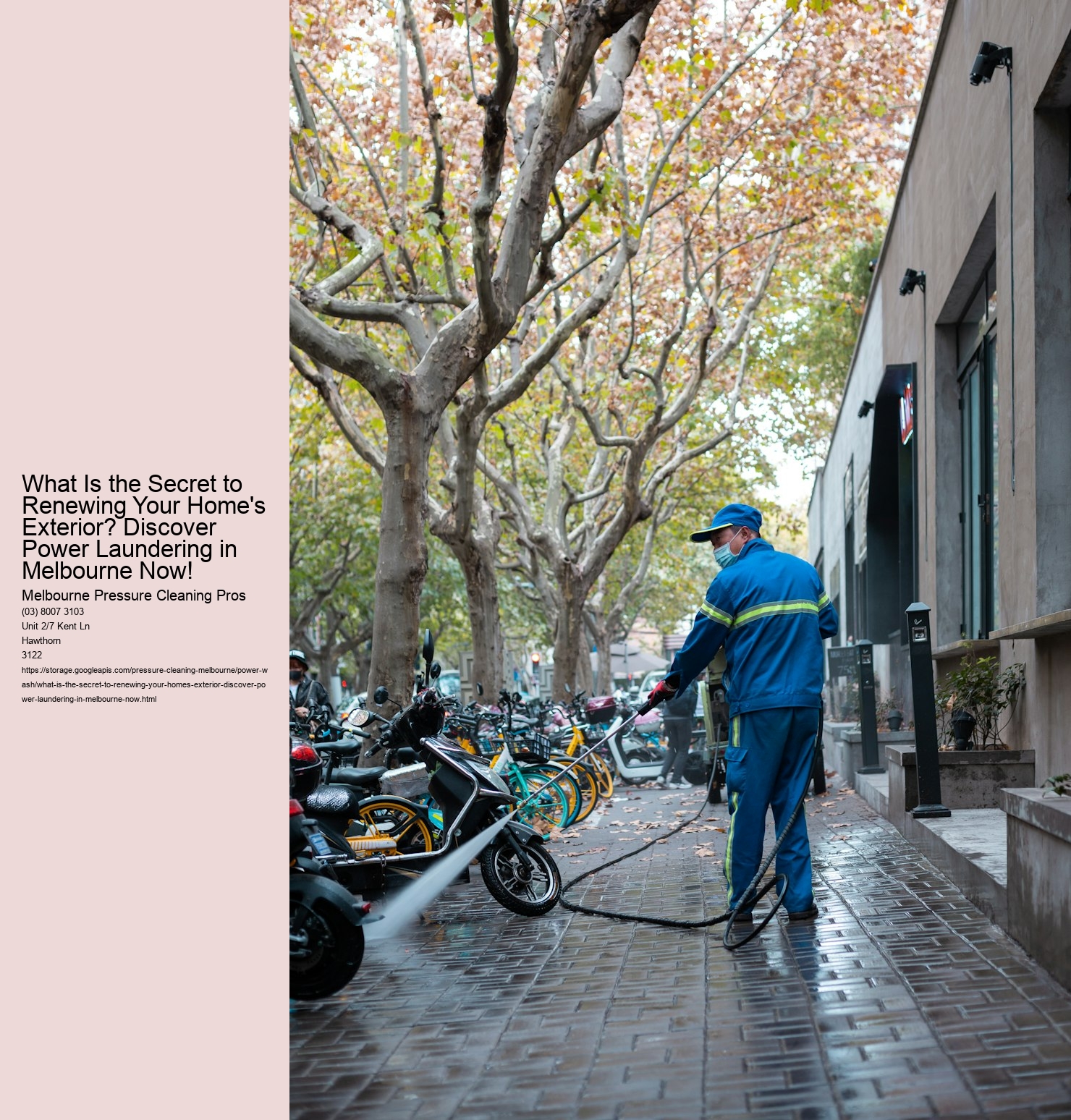 What is the Secret to a Pristine Melbourne Home? Discover Pressure Washing Magic!