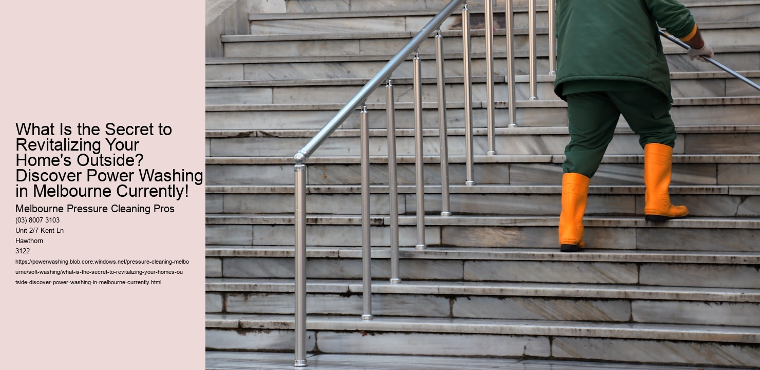 What is the Secret to a Clean Melbourne Home? Discover Pressure Washing Magic!